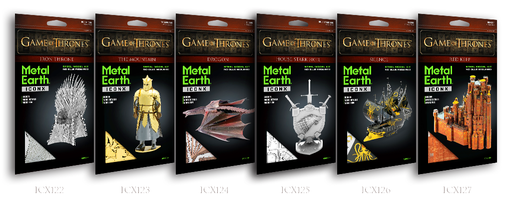 Iron Throne Game of Thrones Metal Earth Premium Series