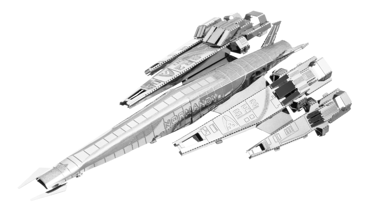 Fascinations Metal Earth SX3 Alliance Fighter Mass Effect Laser Cut 3D Model 