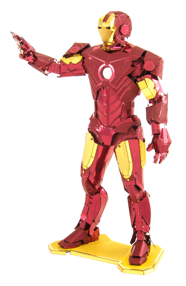 metal iron man toy