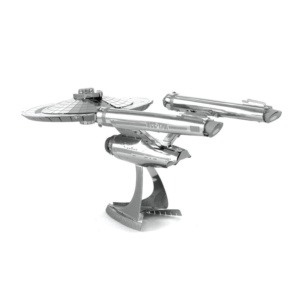 thumbnail image 2 of Metal Earth Star Trek U.S.S. Enterprise NCC-1701 3D Laser Cut Steel Model Kit 2 of 5