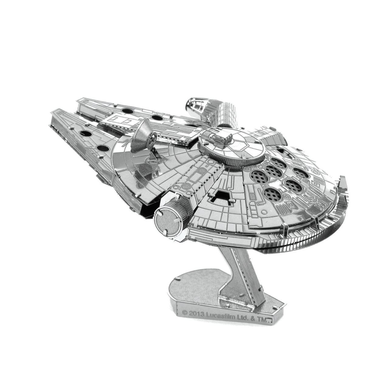 Metal Earth ICONX Star Wars Millennium Falcon Premium Series 3d Model Kit for sale online 