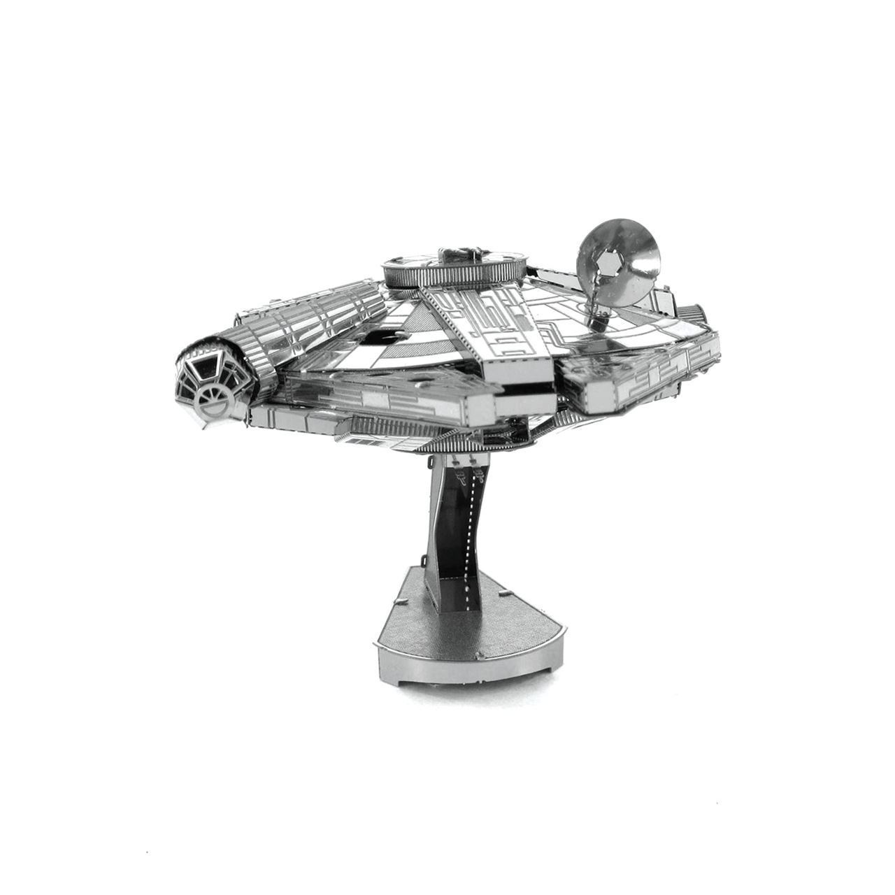 Metal Earth 3D Model Kits - Star Wars Set of 4 - Darth Vader's TIE Fighter,  R2-D2, AT-AT, Millenium Falcon