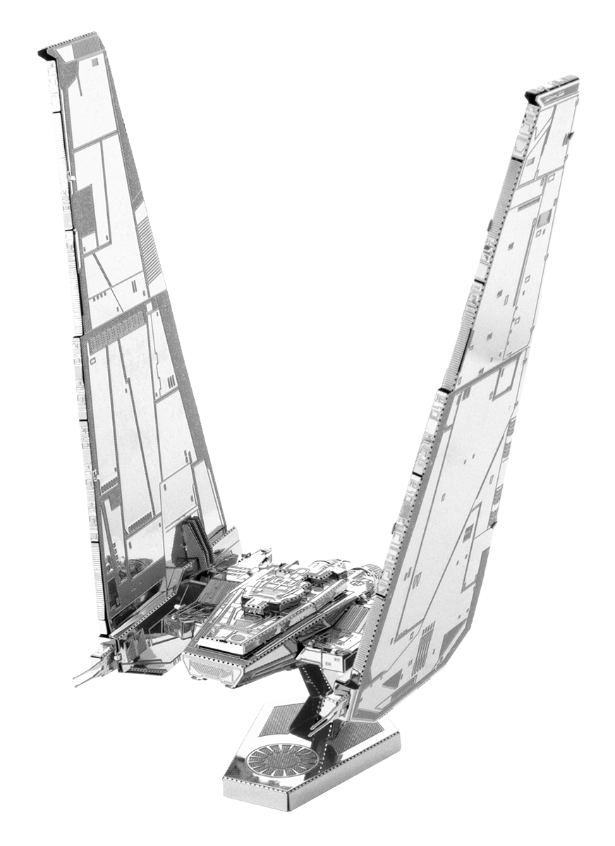 Star Wars Metal Earth First Order Snowspeeder and Kylo Ren's Command Shuttle 