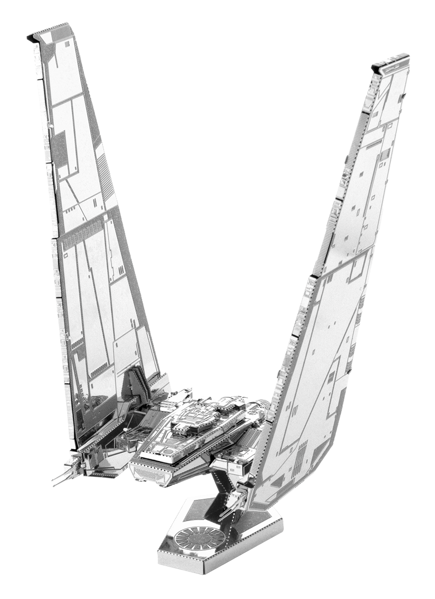 metal earth  the  Star Wars - kylo ren's command shuttle