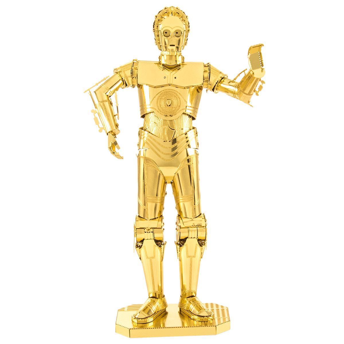 Reductor wandelen Berg kleding op Metal Earth Star Wars - C-3PO™ | 3D Metal Model Kits