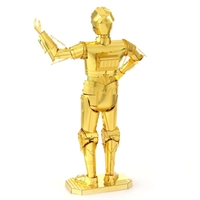 metal earth star wars - C-3 PO -3