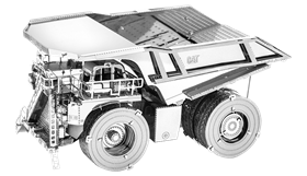 metal earth CAT mining truck