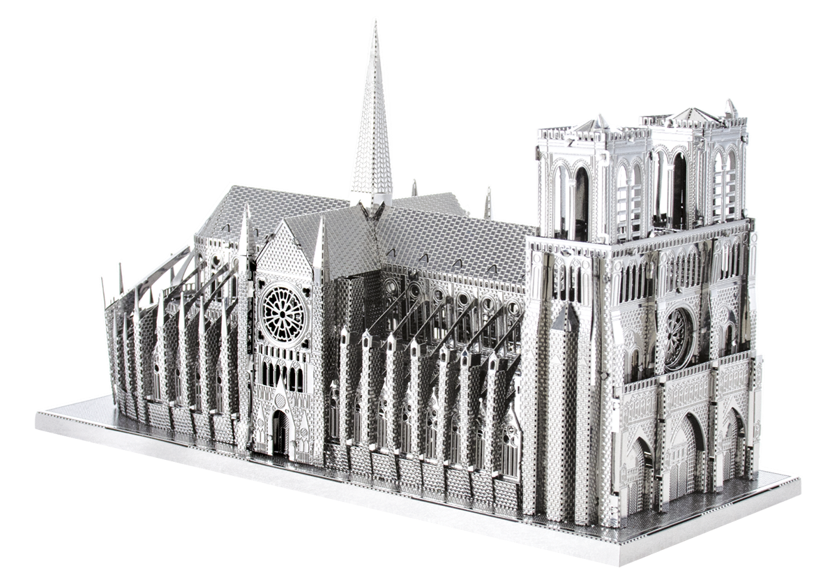 Notre Dame - 3D Metal Puzzles – The One With The Diamond Art