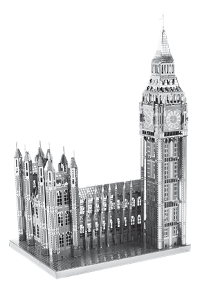 metal earth architecture - iconx big ben