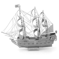 metal earth ships - iconx black pearl 1