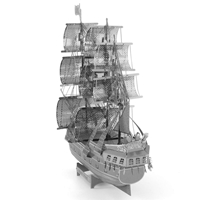 metal earth ships - iconx black pearl 2