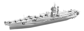 metal earth  Iconx USS theodore roosevelt cvn-71