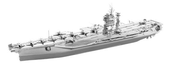 metal earth  Iconx USS theodore roosevelt cvn-71