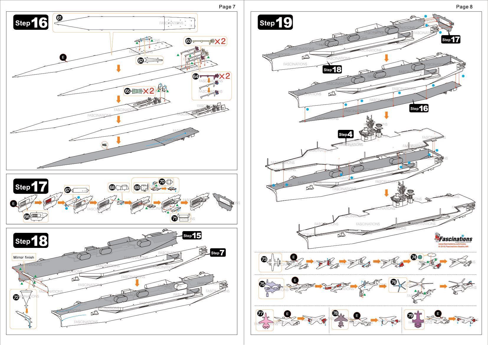 USS Theodore Roosevelt CVN-71 Metal Earth Premium Series | 3D