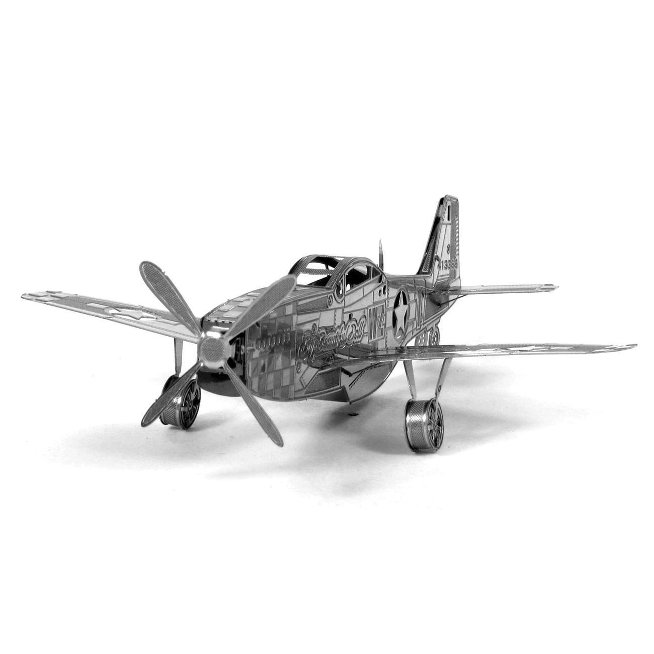 Mustang P-51 Boeing Metal Earth | 3D Metal Model Kits