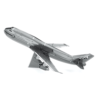 metal earth boeing commercial jet 1