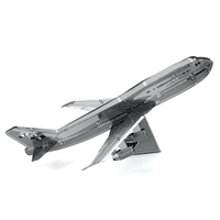 metal earth boeing commercial jet 3
