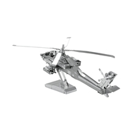 metal earth  boeing - ah - 64 apache 3