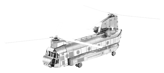 metal earth boeing CH-47 chinook