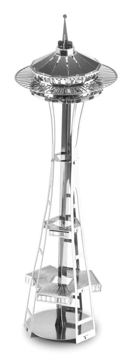 metal earth architecture - space needle