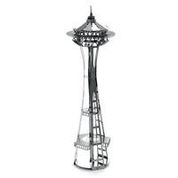 metal earth architecture - space needle 4