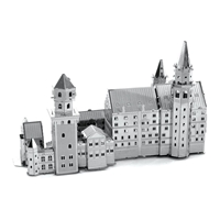 metal earth architecture - neuschwanstein castle 1