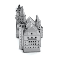 metal earth architecture - neuschwanstein castle 2