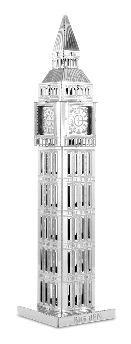 metal earth architecture big ben tower