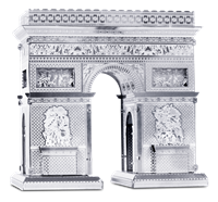 metal earth  architecture - arc de triomphe