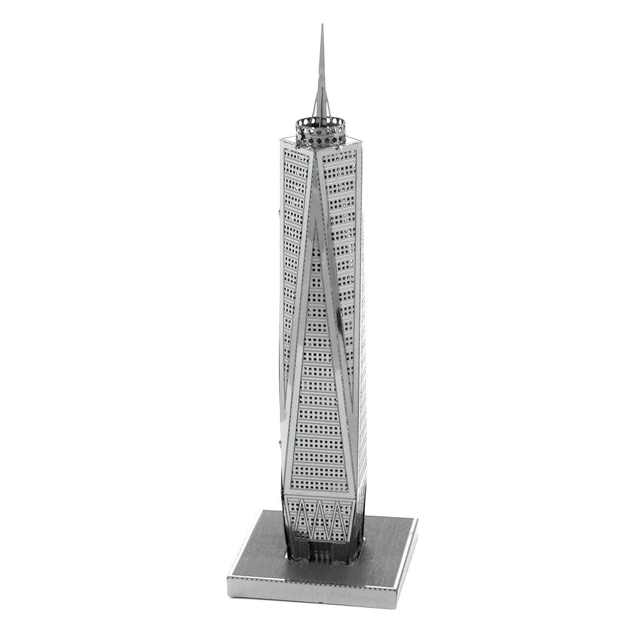 Details about   3 Metal Earth Empire State Building World Trade Center 3D Models White House 