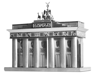 metal earthe  architecture - brandenburg gate