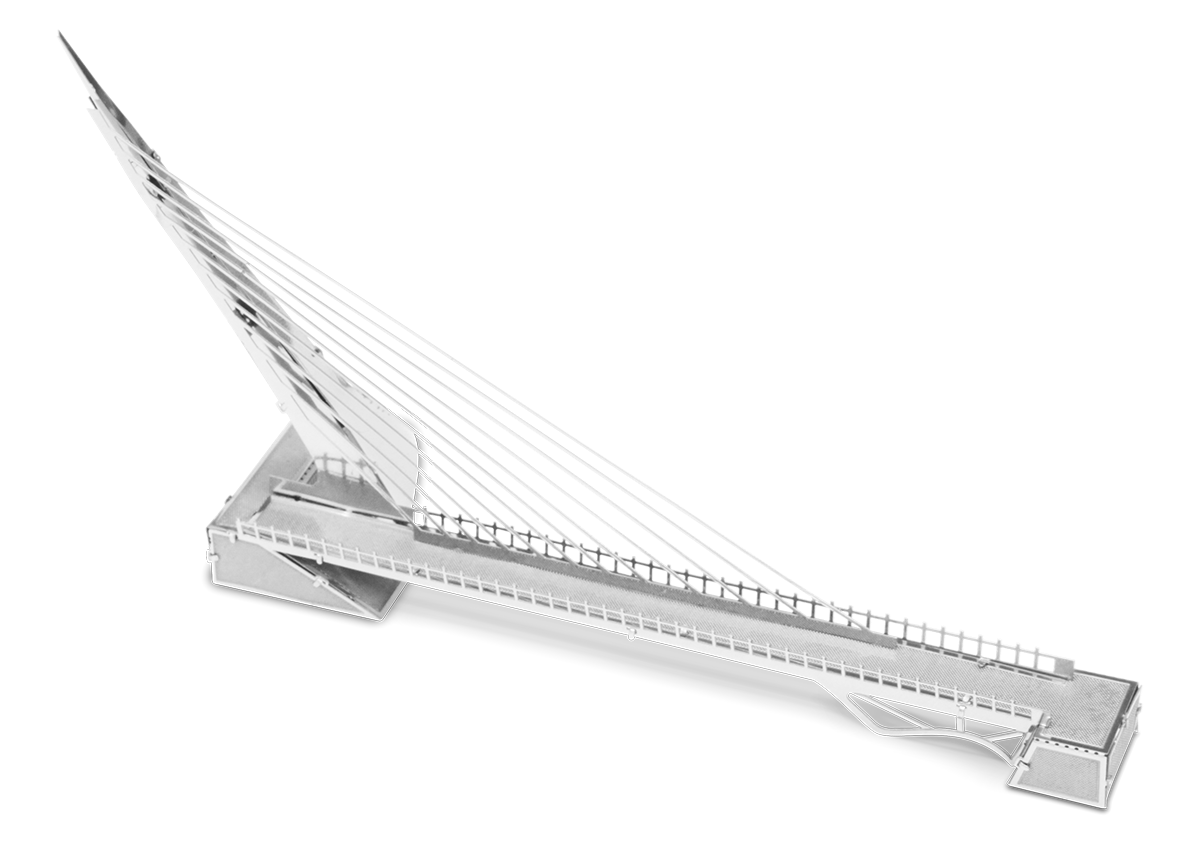 metal earth architecture - sundial bridge