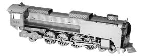metal earth vehicles - steam locomotive