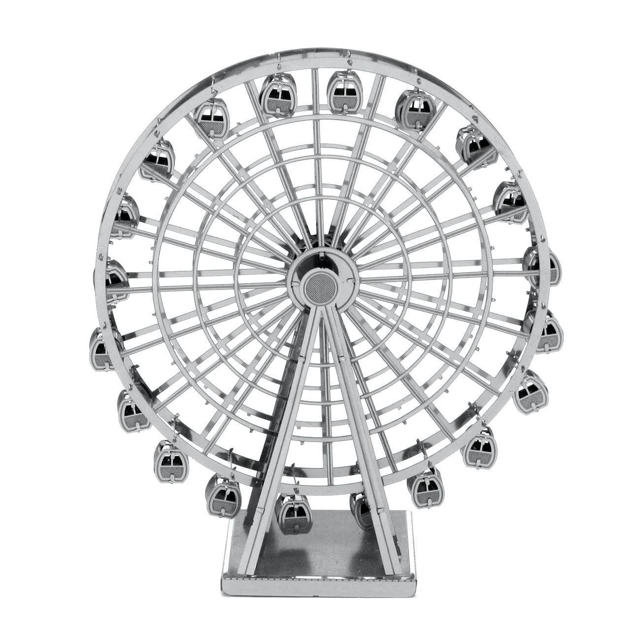 Fascinations Metal Earth Ferris Wheel 3D Miniature Landmark Structure Model 