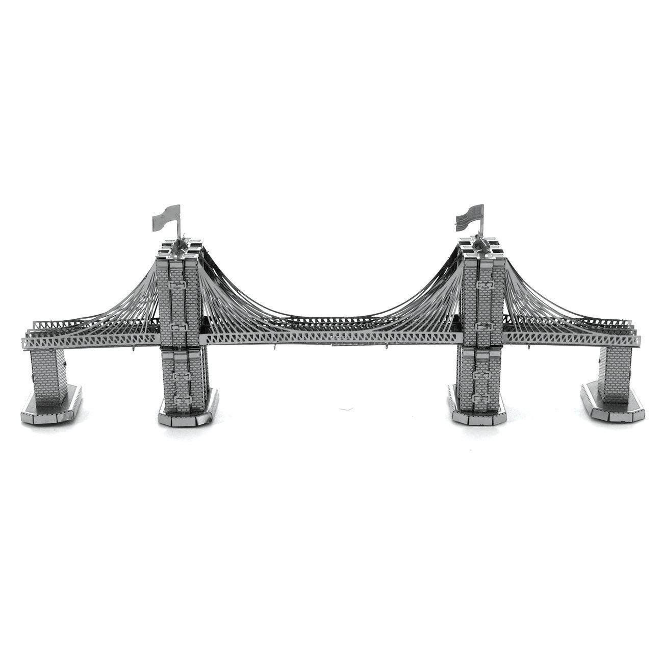 Detailed Architectural Model Brooklyn Bridge 1:450 Scale NYC New York City 
