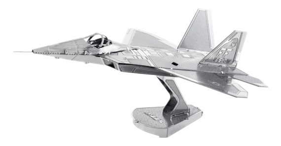 metal earth aviation f-22 raptor