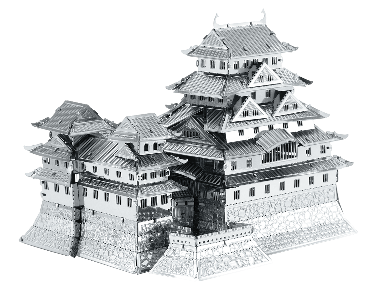 Fascinations Metal Earth Buildings Himeji Castle 3D Steel laser cut Model Kit 