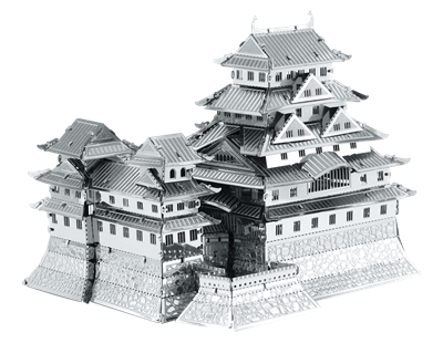 metal earth architecture himeji castle