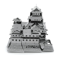 metal earth architecture himeji castle 3