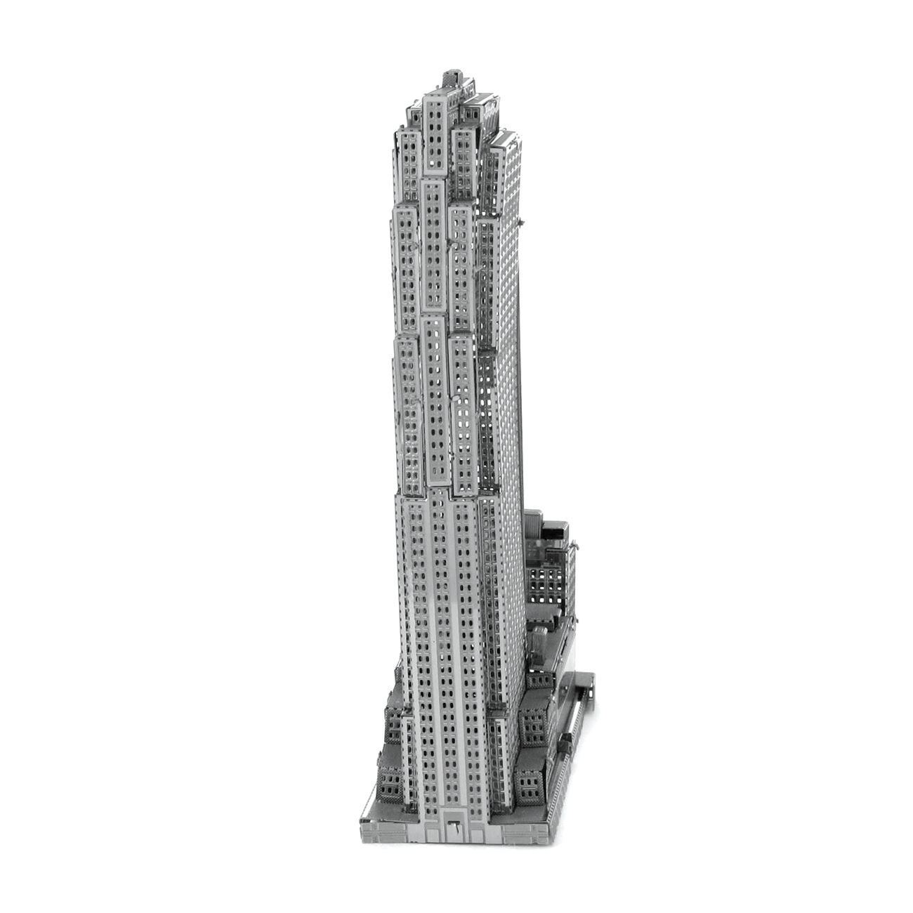 Metal Earth 3D Laser Cut Steel Model Kit New York Manhattan 30 Rockefeller Plaza 