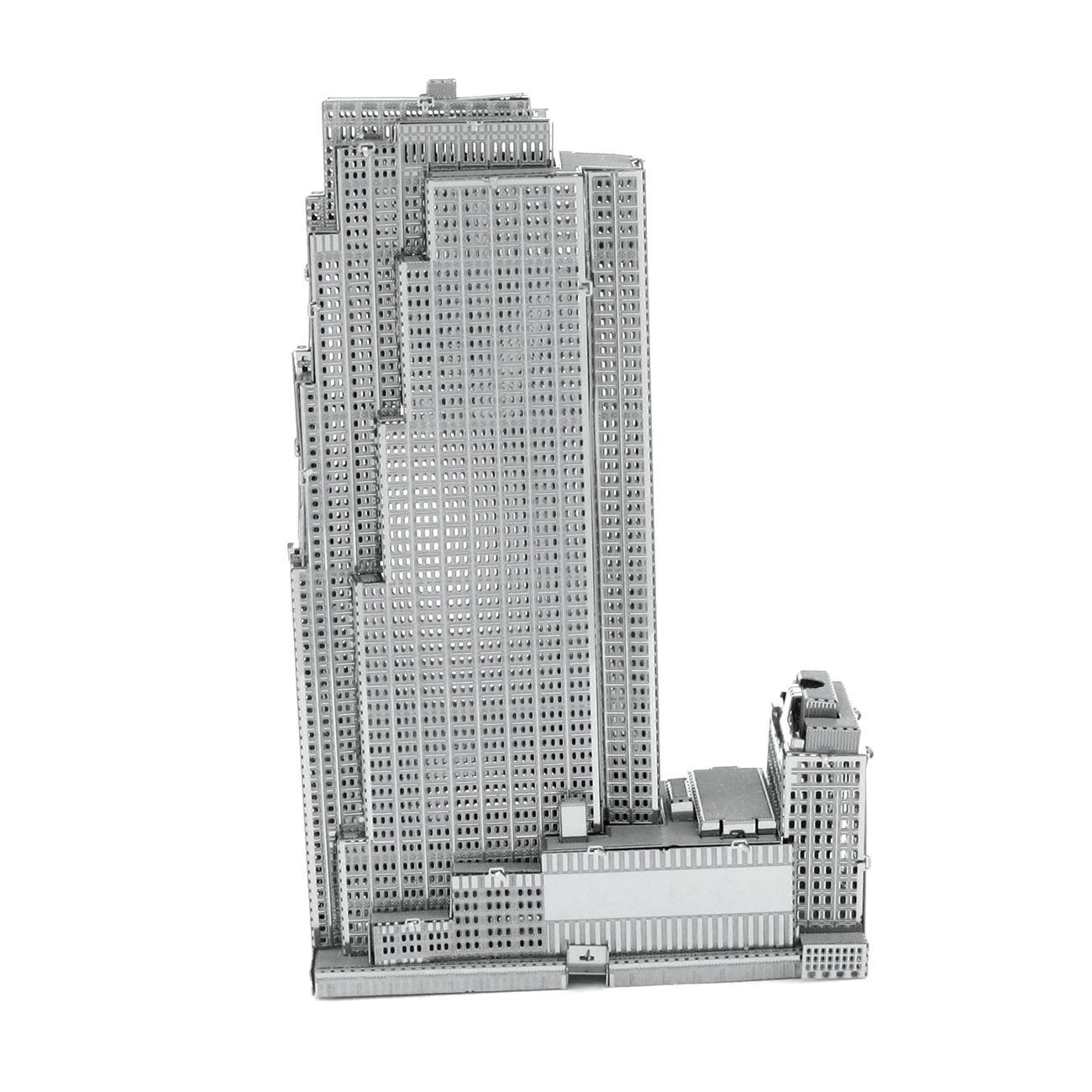30 Rockefeller Plaza Build Your Own DIY Model Kit Fun Assemble Metal Earth