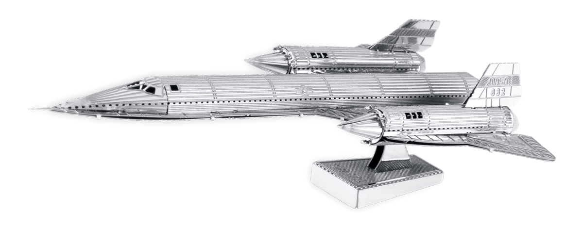 Fascinations Metal Earth Sr71 Blackbird Airplane 3d Model Kit for sale online 