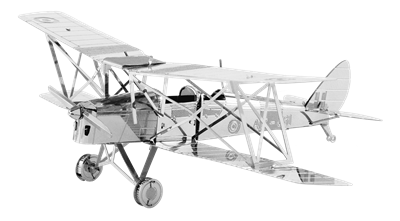 metal earth  the aviation - de havilland tiger moth