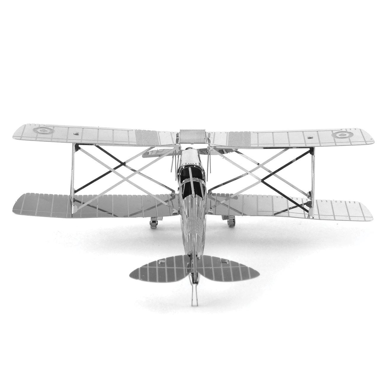 Fokker D-VII Wright Brothers De Havilland Tiger Moth 3 Metal Earth Model Kit 