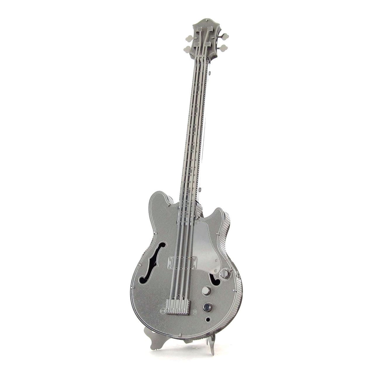 Electric Bass Guitar Metal Earth 3D Model Kit MMS075 Chitarra Basso 