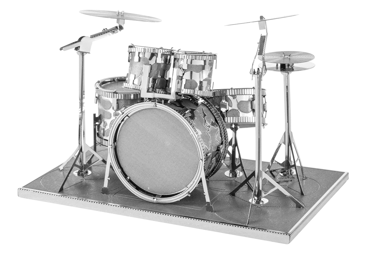 metal earth musical - drum set