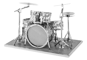 metal earth musical - drum set