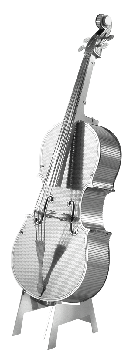 metal earth musical bass fiddle