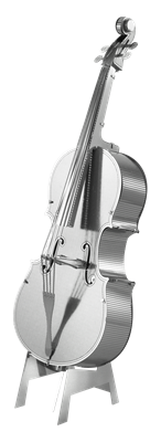 metal earth musical bass fiddle