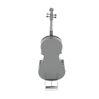 metal earth musical bass fiddle 5